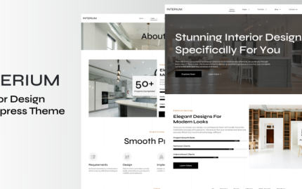 Interium - Interior Design Wordpress Theme