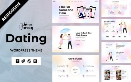 Love Journey - Online Dating & Relationship WordPress Elementor Theme
