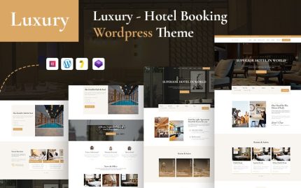 Luxury - Hotel Booking & Travel Tour WordPress Theme