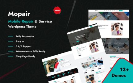 Mopair - Mobile Phone Repair Services WordPress Theme