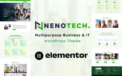 Nenotech - IT & Multipurpose Business WordPress Theme