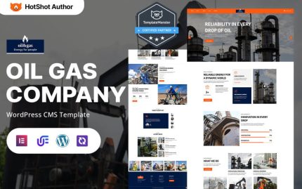 Oil & Gas - Petroleum & Natural Gas Company WordPress Responsive Theme