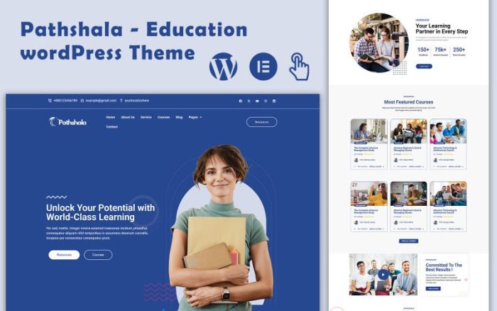 Pathshala - Education WordPress Theme