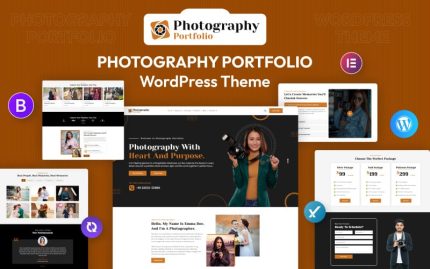 Photography Portfolio Elementor WordPress Theme