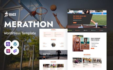 Race - Marathon Events And Running Clubs WordPress Elementor Theme