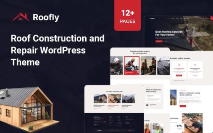 Roofly – Roofing Services Elementor WordPress Theme