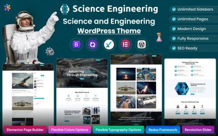 Science & Engineering WordPress Theme