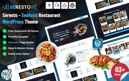 Seresto - Scuba Seafood WordPress Theme
