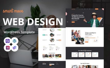 Smart Move - Web Design And Creative Agency WordPress Elementor Theme