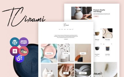 Tcerami – Ceramic Store WordPress Elementor Theme