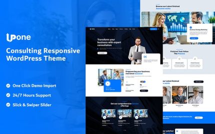 Upone - Consulting Responsive WordPress Theme