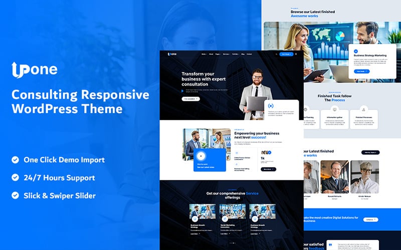Upone - Consulting Responsive WordPress Theme
