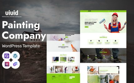 Vivid - Professional Painting Services WordPress Elementor Theme